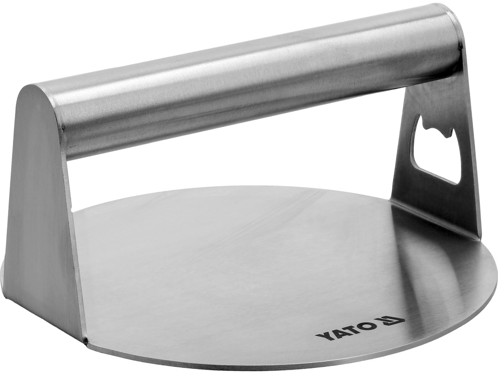 Burgerių / mėsos kepimo presas | nerūdijančio plieno (YG-20135)