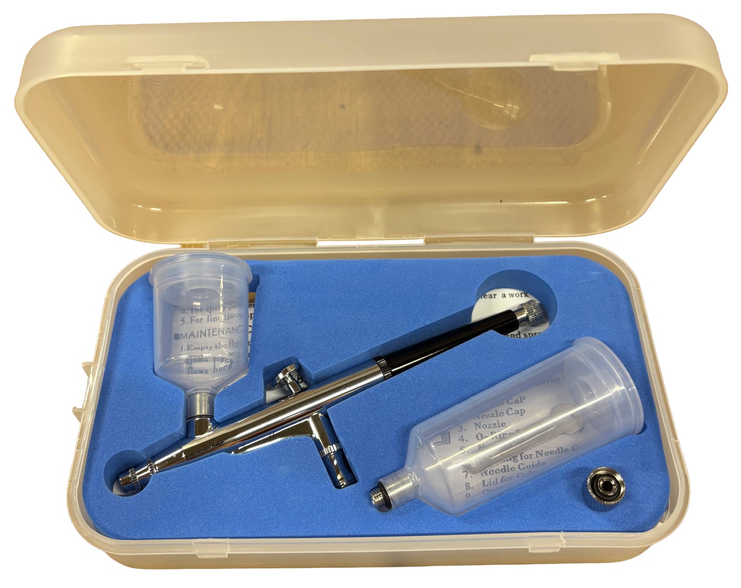 Gravitacinio padavimo aerografo rinkinys | dvigubo veikimo (AB4A)