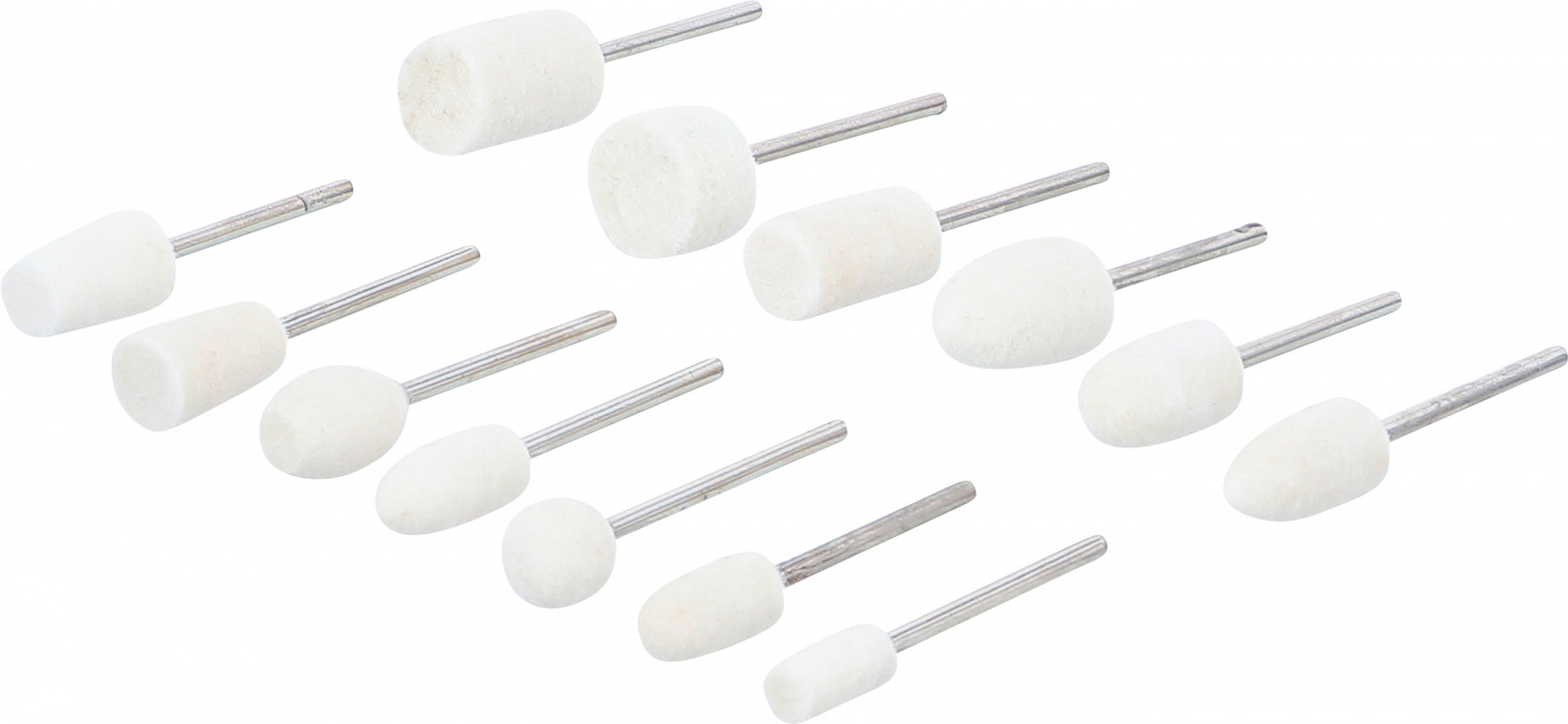 Poliravimo galvučių asortimentas | 13 vnt.(74532)