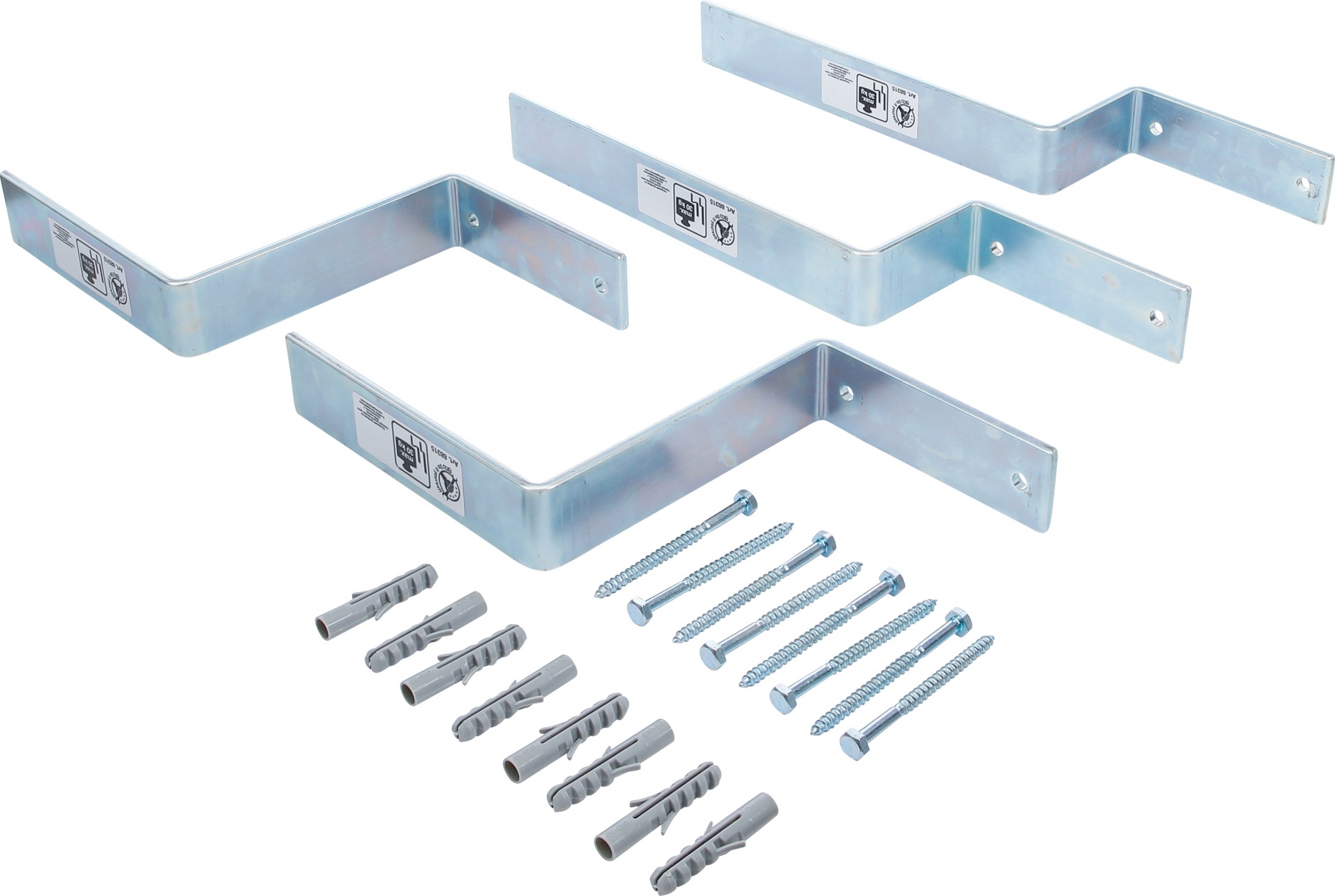 Sieninių kablių rinkinys | 4 vnt + varžtai (88315)