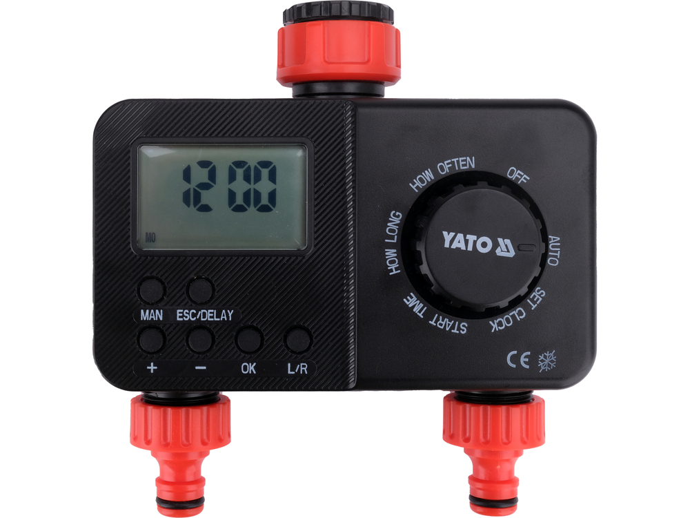 Modernus ir intuityvus valdiklis automatiniam sodo laistymui (YT-90201)