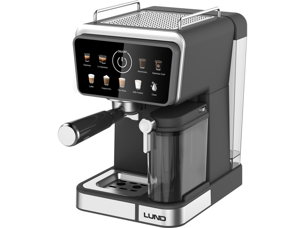 Slėginis kavos aparatas su pieno putų plakikliu | 1350 W (68502)