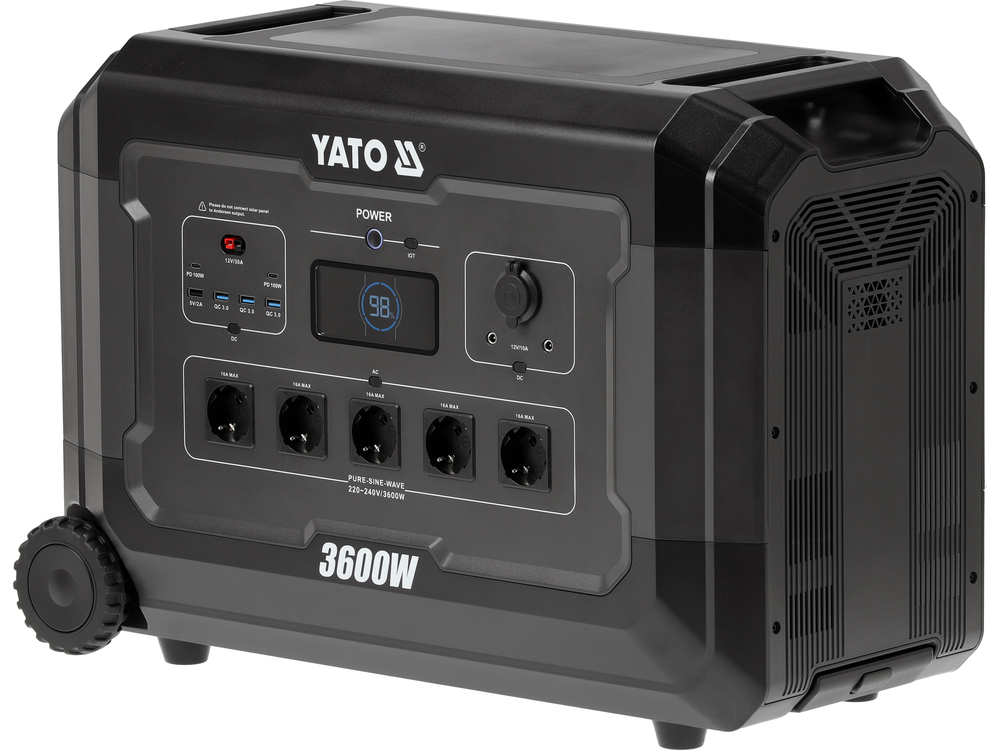 Nešiojama maitinimo stotis | 3600W | 3072WH (YT-83096)
