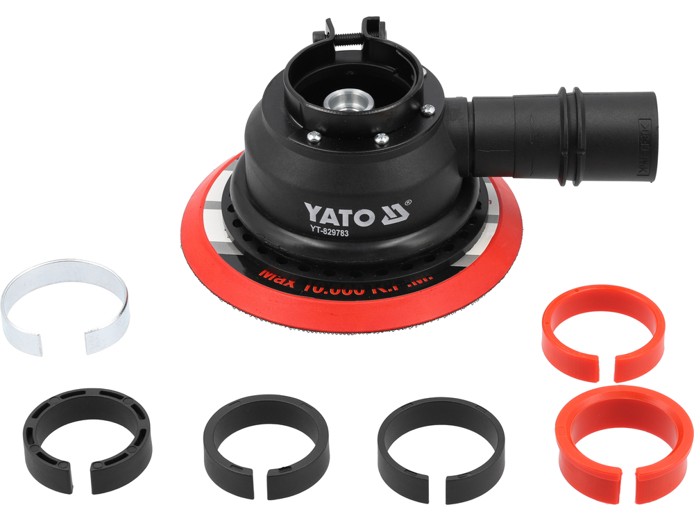 Orbitinis priedas kampiniam šlifuokliui 125 mm (YT-829783)