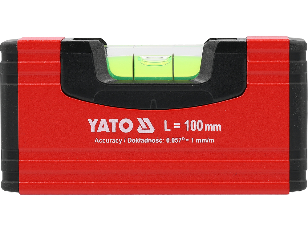 Kišeninis aliuminio gulsčiukas | 100 mm | magnetinis (YT-30350)