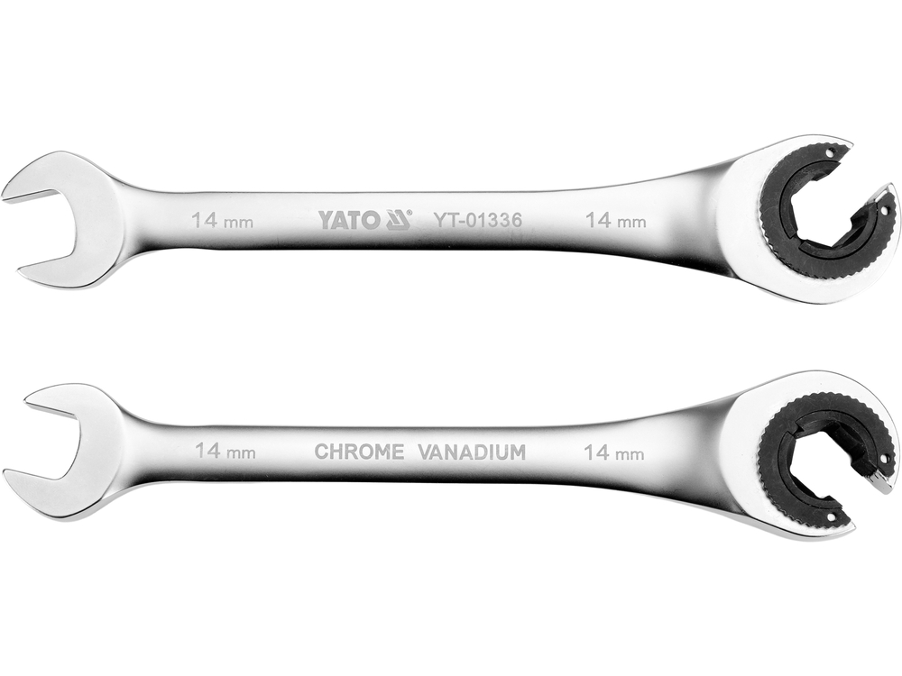 Terkšlinis raktas | atviras | 14 mm (YT-01336)