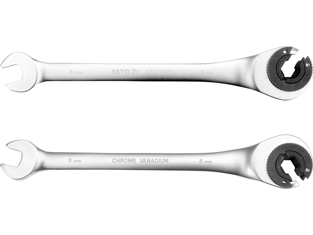 Terkšlinis raktas | atviras | 8 mm (YT-01330)