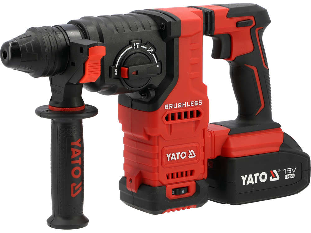 Perforatorius | akumuliatorinis | SDS PLUS su 4 AH baterija (YT-827725)