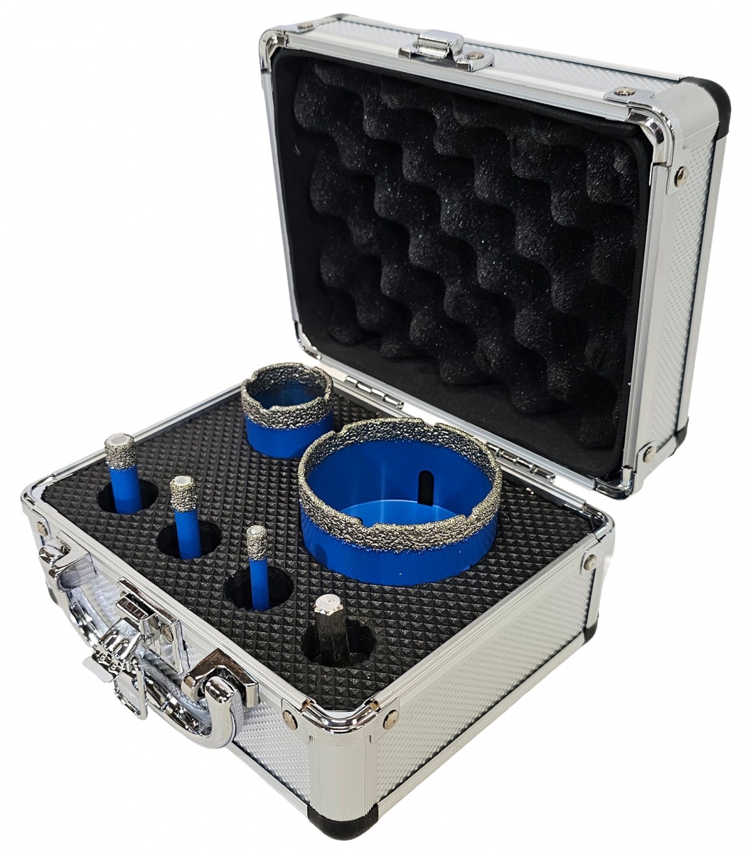 Deimantinių karūnų grąžtų rinkinys | M14 | 6 - 68 mm (H5503)