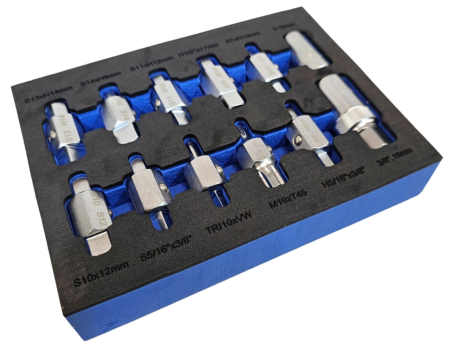 Alyvos išleidimo antgalių komplektas | 12,5 mm (1/2