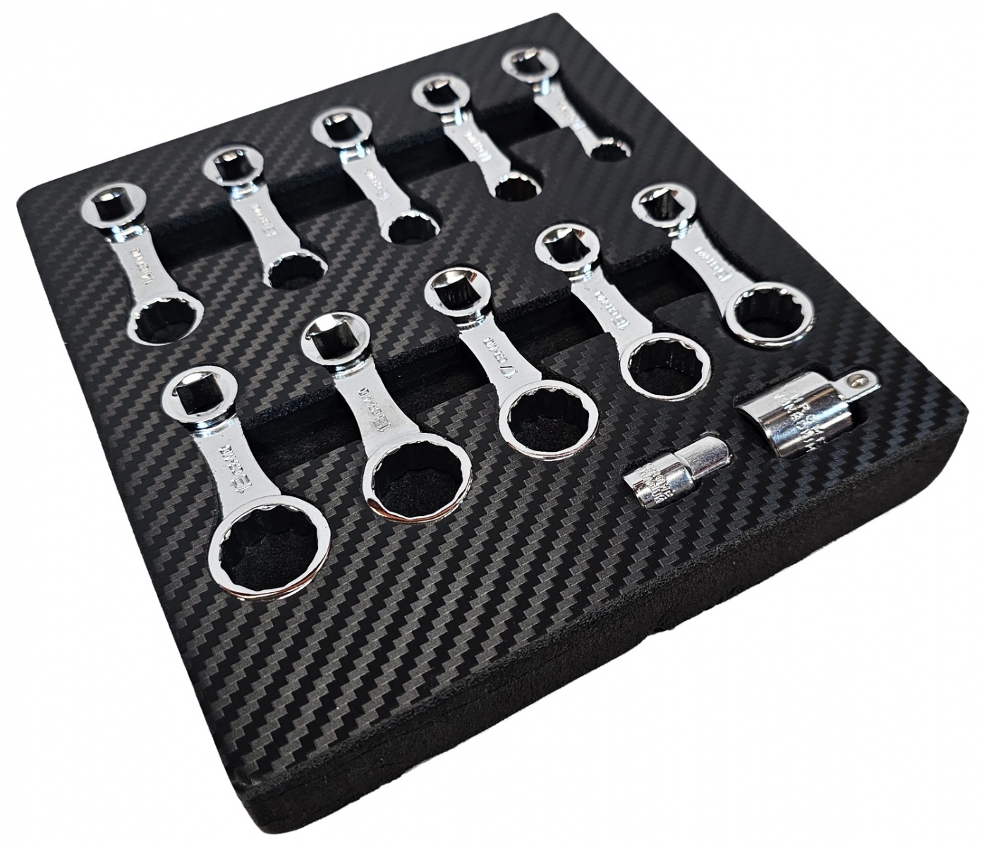 Torcinių adapterių rinkinys | 42Cr-Mo | 10 mm (3/8