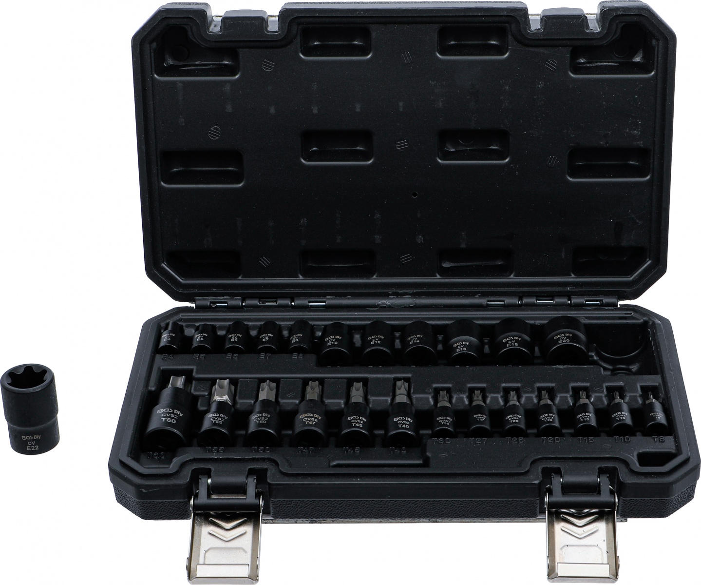 Antgalių ir galvučių rinkinys |  6.3 mm (1/4