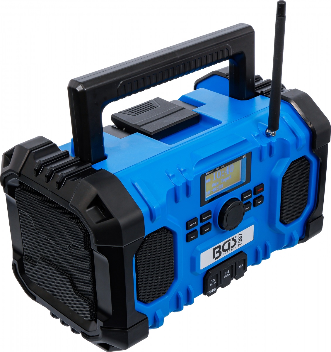 Belaidis DAB radijas | Hibridinis | 18 V ir 230 V | be įkraunamos baterijos (7387)