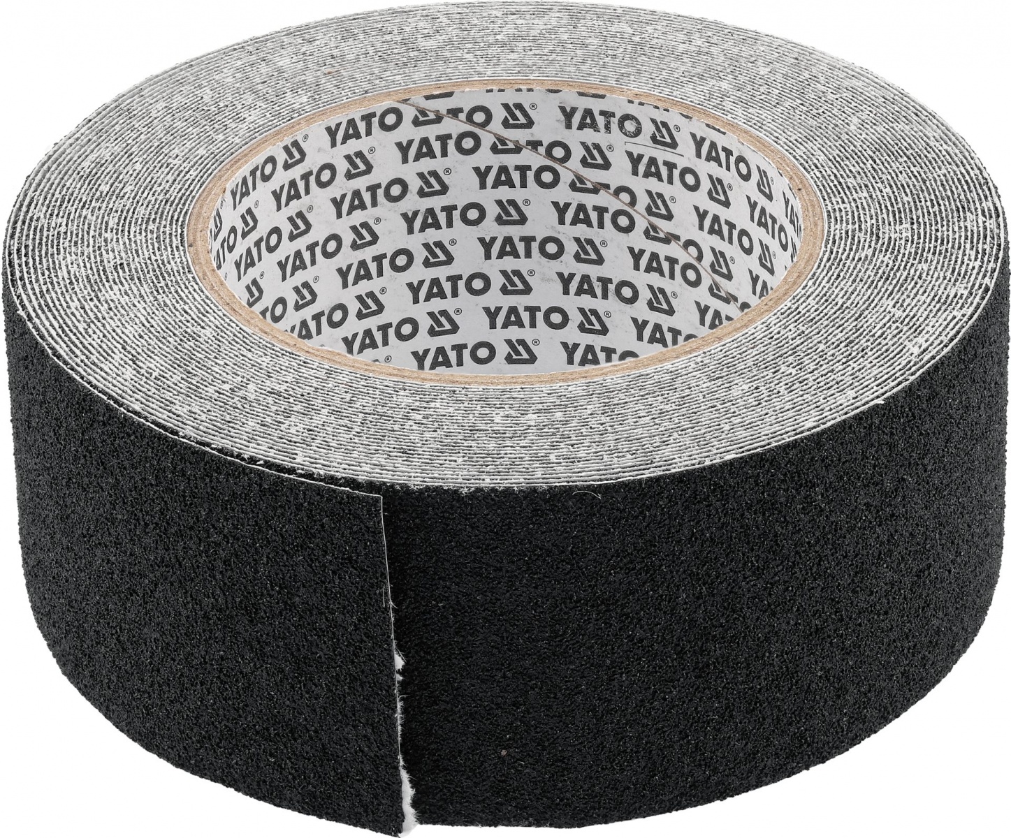 Juoda neslystanti PVC juosta laiptams ir praėjimams | 50 mm x 10 m (YT-72501)
