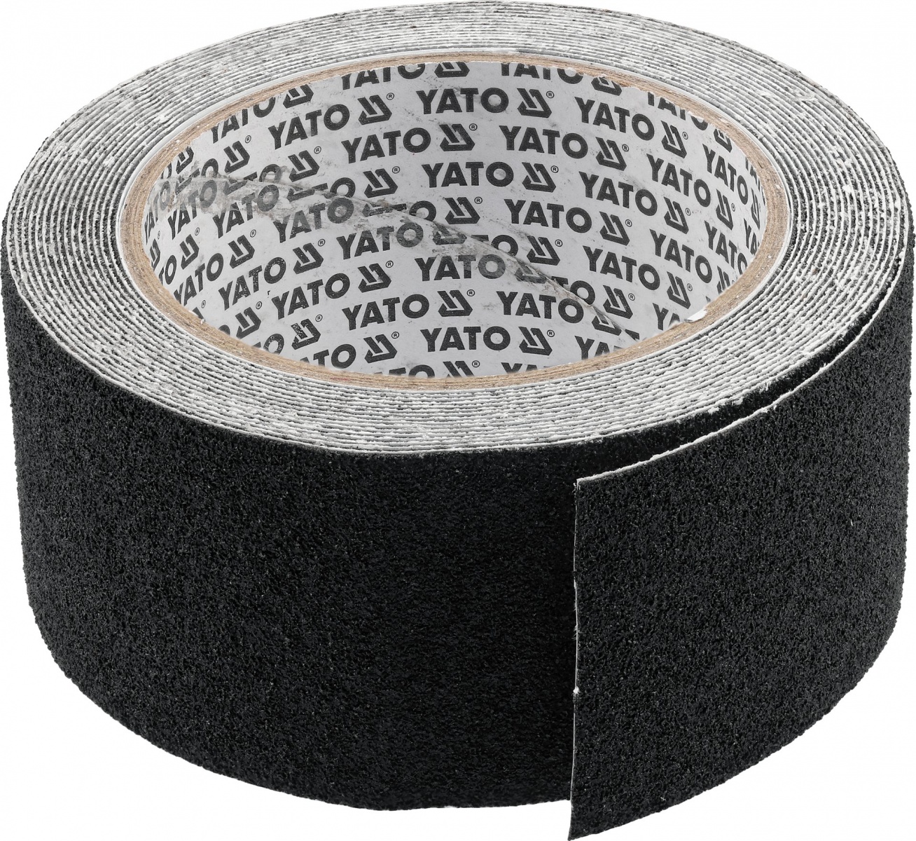 Juoda neslystanti PVC juosta laiptams ir praėjimams | 50 mm x 5 m (YT-72500)