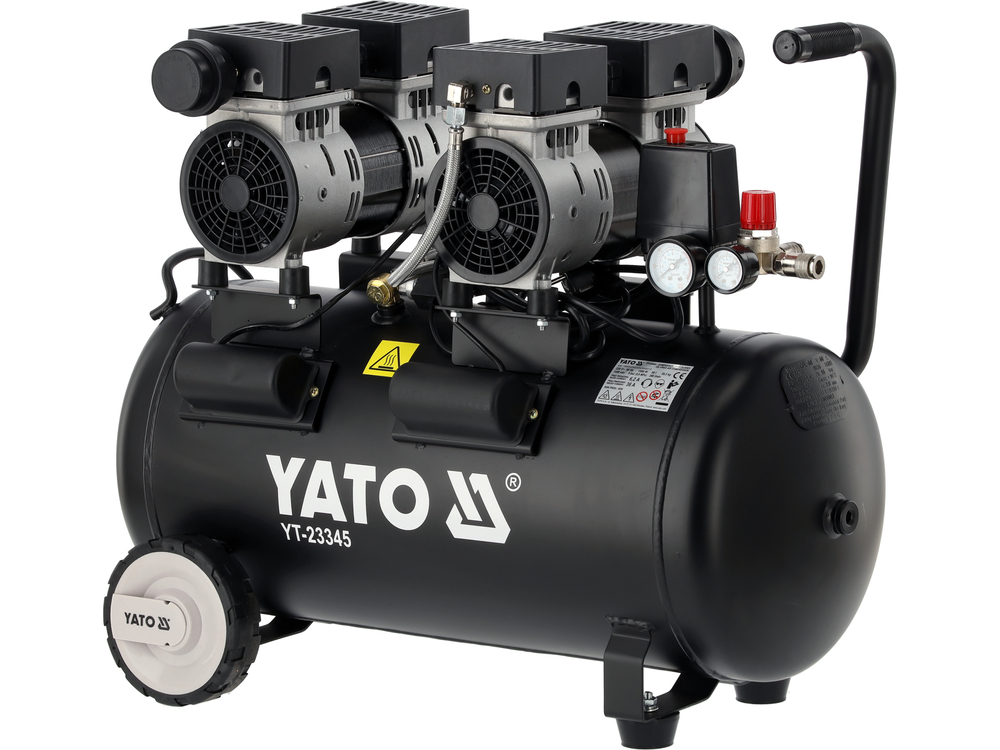 Oro kompresorius tylus | betepalinis | 50L/0.8MPA/8BAR/115PSI/ 280l/min | 1500 W (YT-23345)