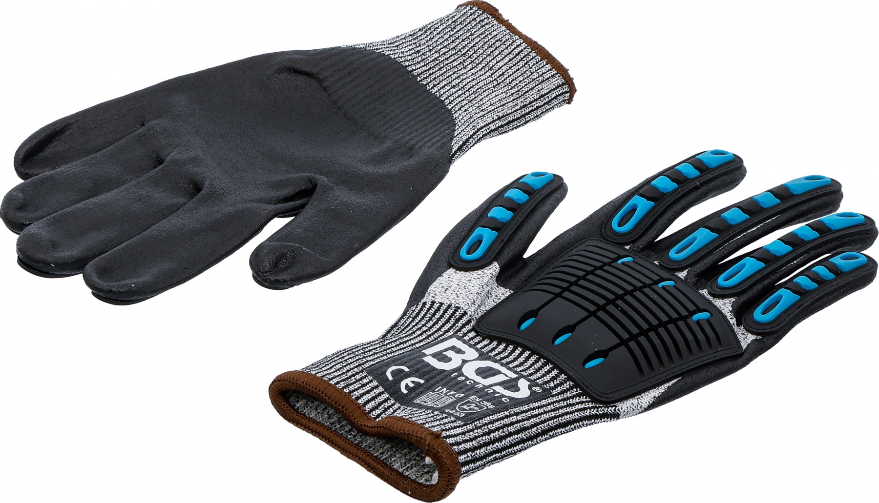 Mechaniko apsauginės pirštinės | atsparios įpjovimams | 10 dydis (XL) (4542)