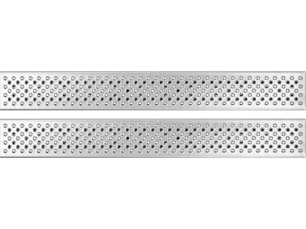 Keičiamos fasadinės trintuvės geležtės EPS putplasčiui 2 vnt | 50 mm x  400 mm | 2,1 mm dantukai (YT-52203)