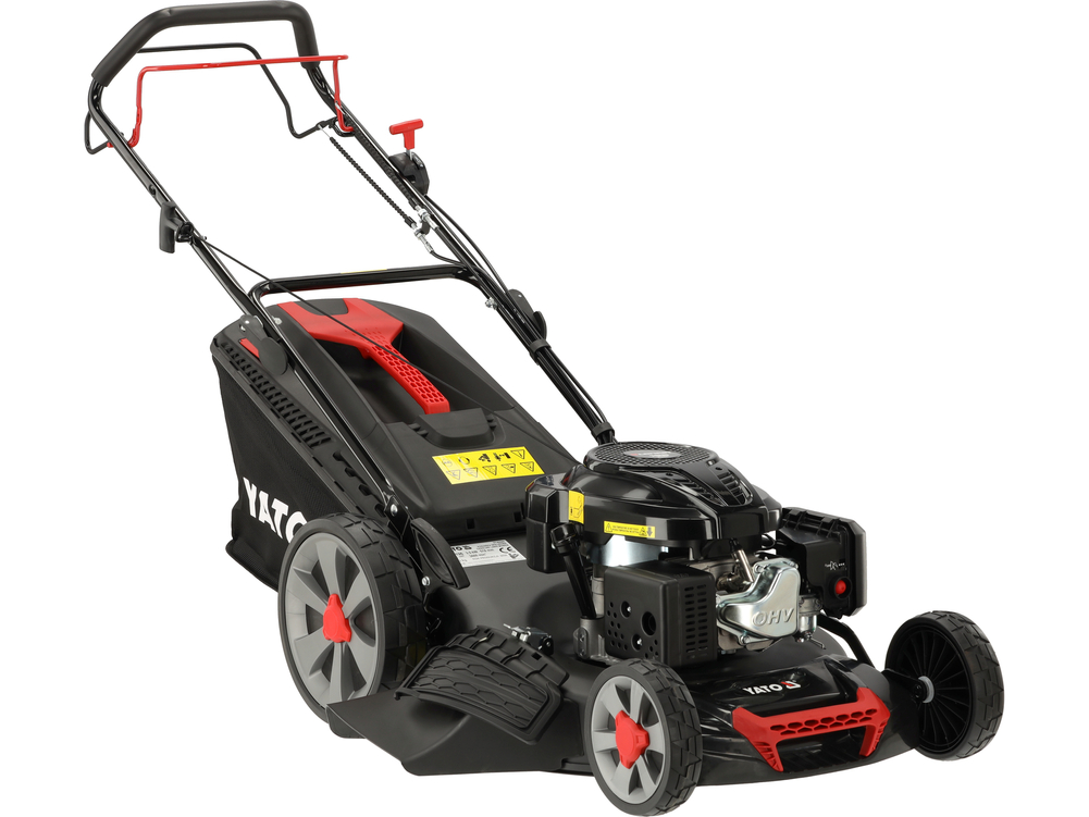 Benzininė vejapjovė su „Loncin“ 3.5 kW varikliu | 51.8 cm | 55 l (YT-85505)