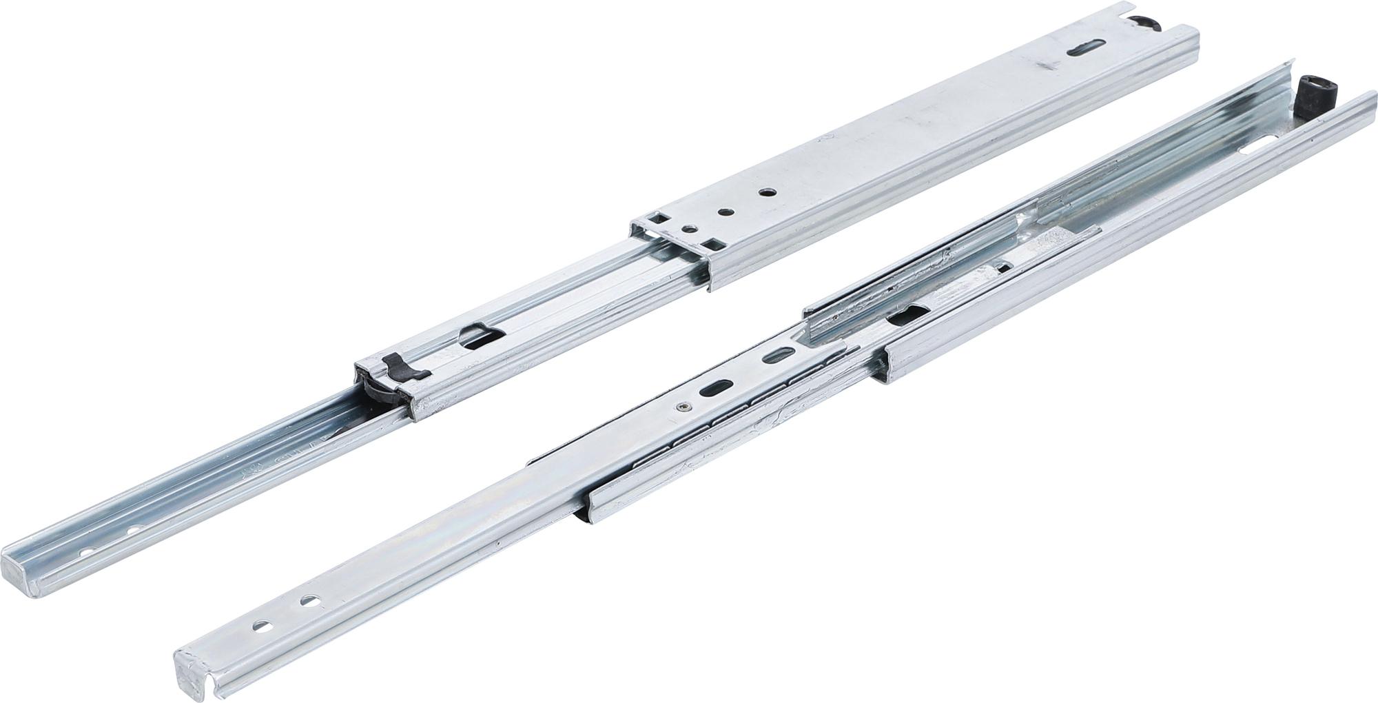 Stumdomi bėgiai | metalinei įrankių dėžei BGS 3312 | 2 vnt. (3312-5)