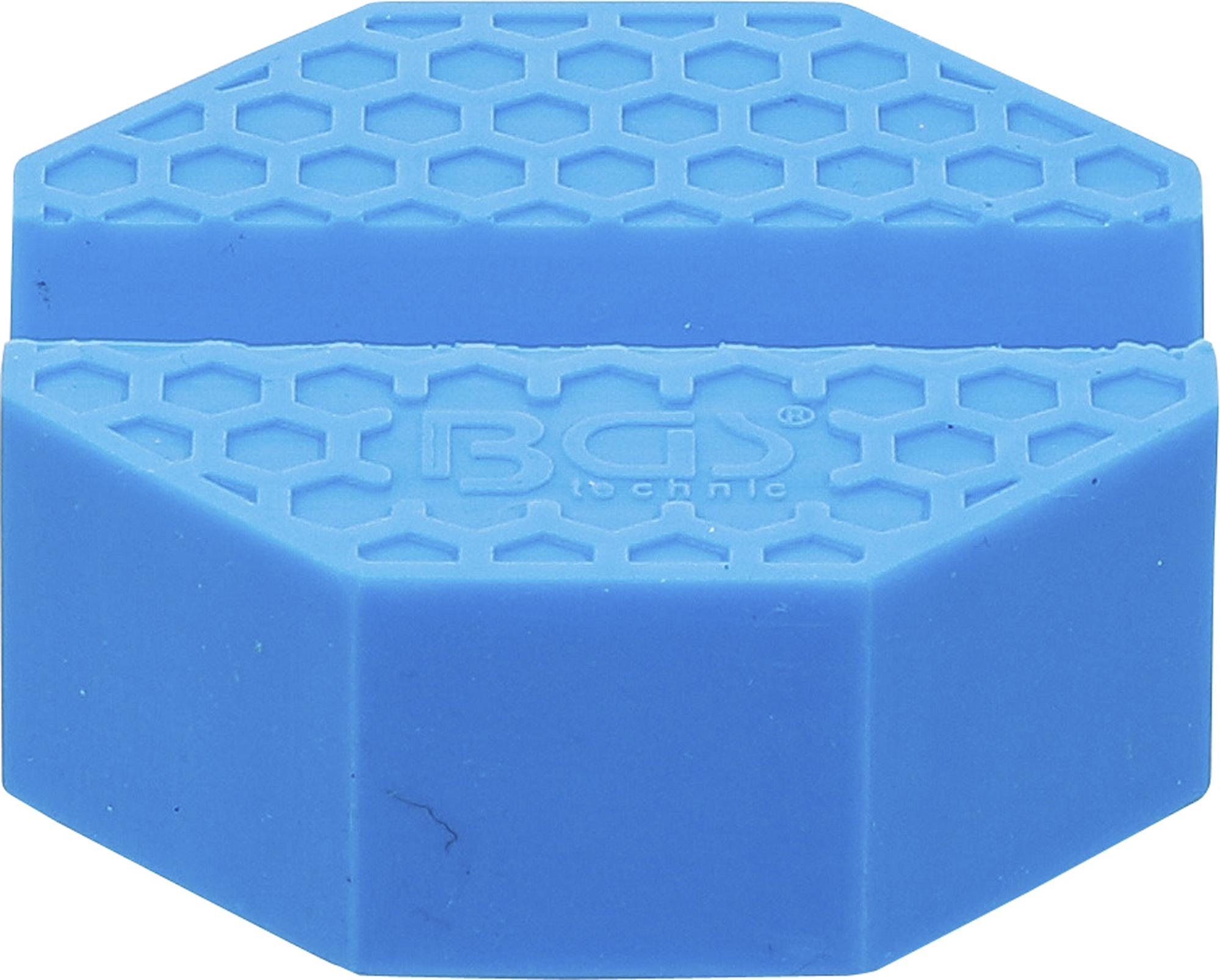 Guminis padas | keltuvams ant ratukų | 70 x 70 x 26 mm (72109)