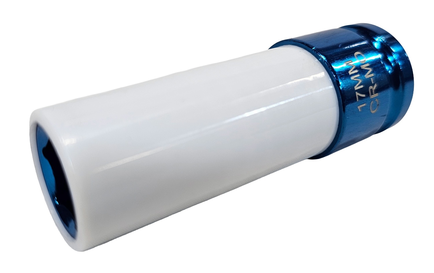 Galvutė smūginė ilga plonasienė | su plastikine apsauga | 12,5 mm (1/2