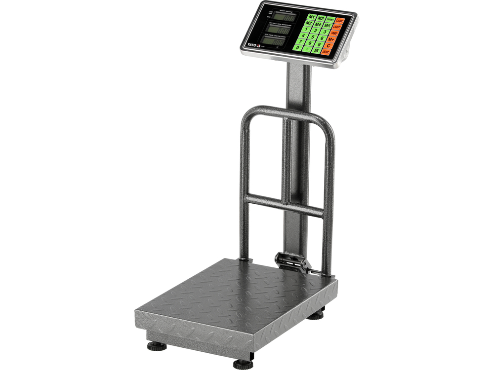 Elektroninės platforminės svarstyklės 150 kg/50g paklaida (YT-73280)