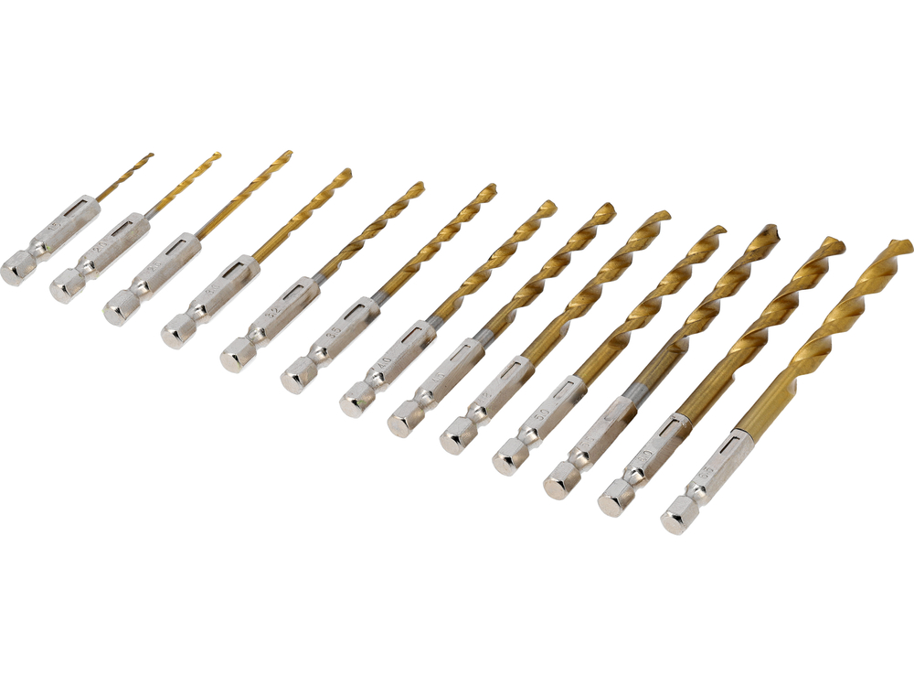 Grąžtų rinkinys su Hex 6.3 mm (1/4