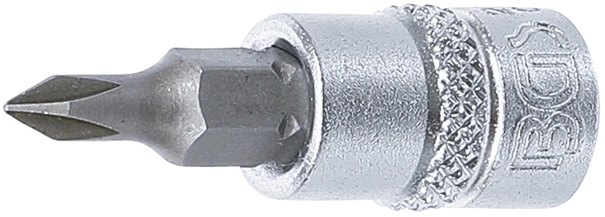 Antgalis įpresuotas į galvutę | 6.3 mm (1/4