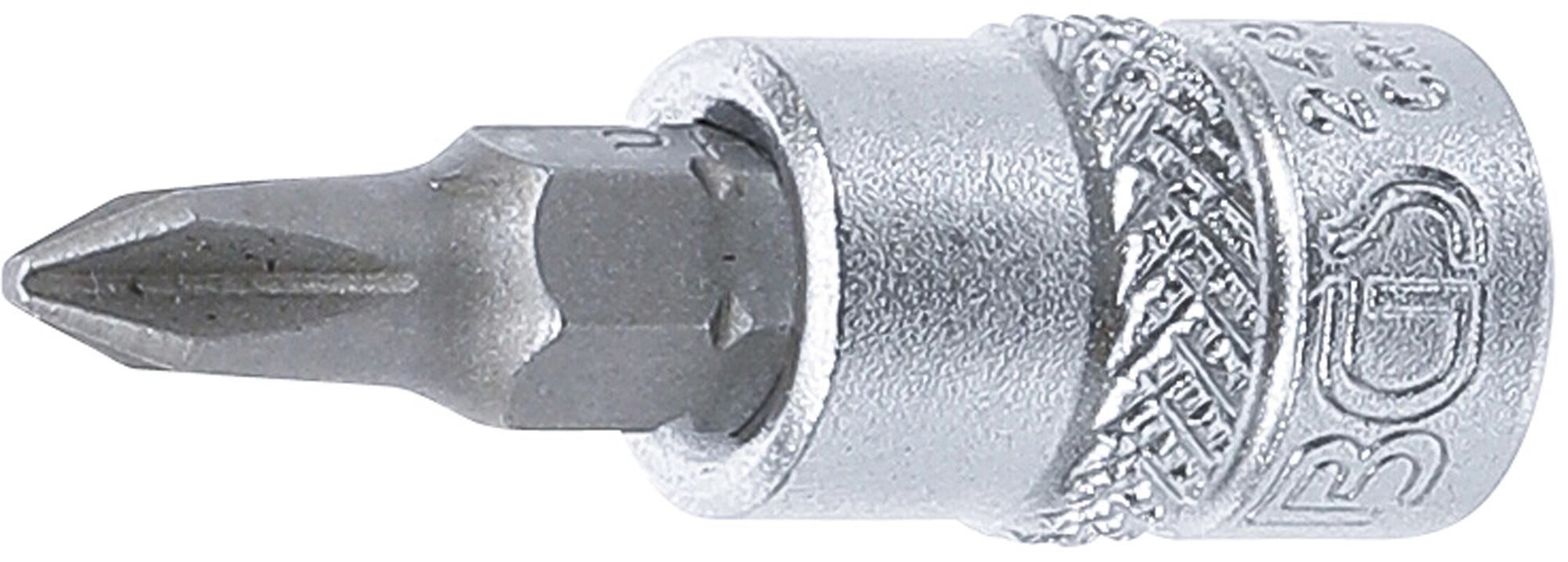 Antgalis įpresuotas į galvutę | 6.3 mm (1/4