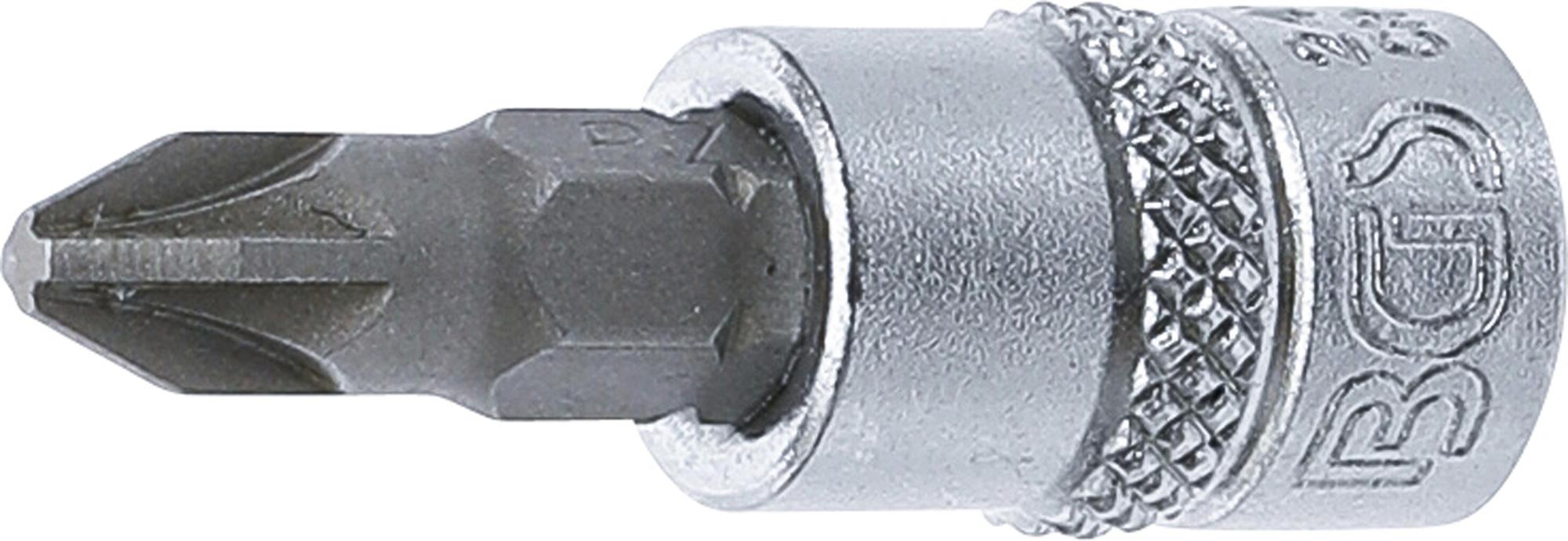 Antgalis įpresuotas į galvutę | 6.3 mm (1/4