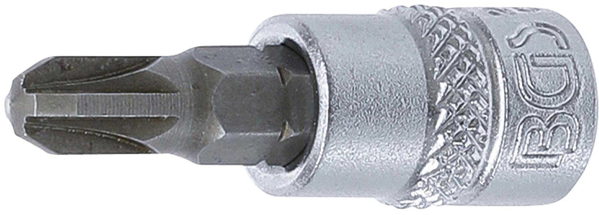 Antgalis įpresuotas į galvutę | 6.3 mm (1/4