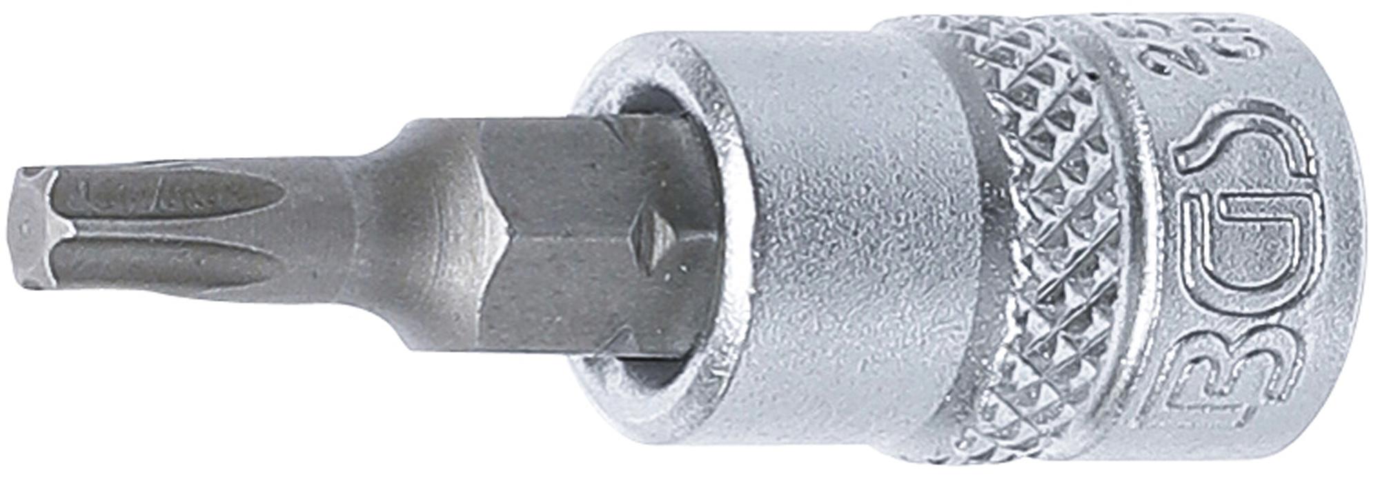 Antgalis įpresuotas į galvutę | 6.3 mm (1/4