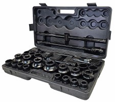 Smūginių galvučių komplektas | Cr-Mo | 12 kampų | 25 mm (1") | 20 mm (3/4") | 26 vnt. (H4221226)