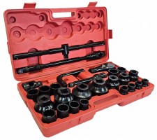 Smūginių galvučių komplektas | Cr-Mo | 6-12 kampų  mix | 25 mm (1") | 20 mm (3/4") | 26 vnt. (H4220626)