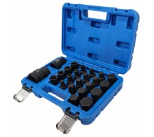 Smūginiai antgaliai sunkvežimiams | 20 mm (3/4") + 25 mm (1") | 24 vnt. (S11091)