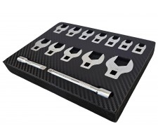 Šoninių raktų rinkinys | 10 mm (3/8") | 10 - 24 mm | 14 vnt. (SK82914S)