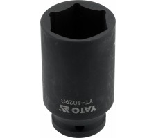 Galvutė smūginė šešiakampė ilga | 12,5 mm (1/2") | 32 mm (YT-10298)