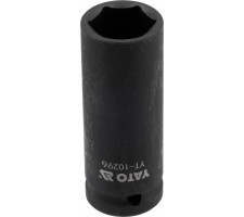 Galvutė smūginė šešiakampė ilga | 12,5 mm (1/2") | 21 mm (YT-10296)