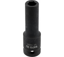 Galvutė smūginė šešiakampė ilga | 12,5 mm (1/2") | 10 mm (YT-10291)