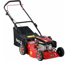 Benzininė vejapjovė su „Loncin“ 2,4 kW varikliu | 46 cm | 60 l (YT-85501)