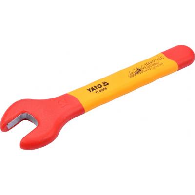 Izoliuotas veržliaraktis elektrikui atviru galu 12mm VDE (YT-20956)