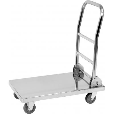 Transportavimo vežimėlis/platforma | nerūdijantis plienas | 720x450 mm (YG-09080)