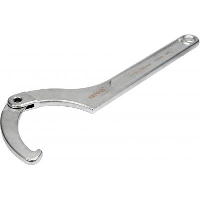 Raktas užmetamas šarnyrinis Cr-V, 120-180 mm (YT-01674)