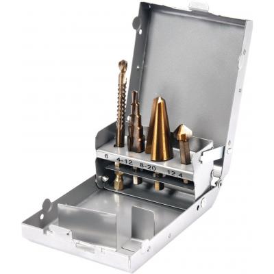 Frezų metalui rinkinys | HSS 4241 | 1/4