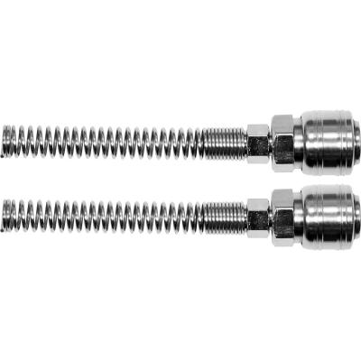 Greitos jungtys žarnai (lizdai) su spyruoklėmis 5x8 mm, 2 vnt. (YT-24100)