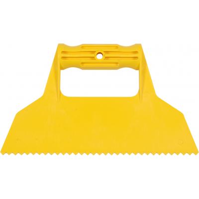 Špakliuotė / mentelė plastikinė | su dantukais | 225 mm (05973)