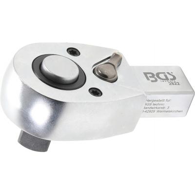 Terkšlinė reversinė galvutė jėgos raktui | įstatoma 14 x 18 mm | smulkūs dantukai | 12.5 mm (1/2