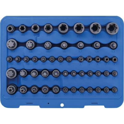 Antgalių ir galvučių rinkinys | E-Type / T-Star (Torx) / T-Star su skyle (Torx) / TP-Star (Torx Plus) | 52 vnt. (9839)
