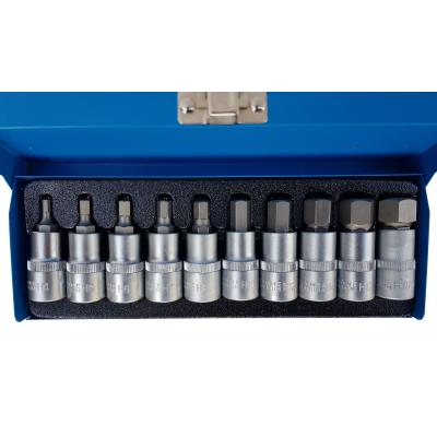 Įpresuotų antgalių rinkinys | 12,5 mm (1/2
